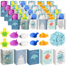 Wettarn 75 Sets Appreciation Gifts Cute Stress Balls with Support Boxes Bulk Party Favors for Employee Coworker Team Group Stuffers Office Prizes Positive Desk Decor