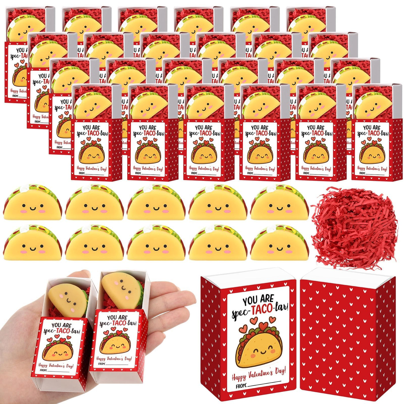 Wettarn 75 Sets Appreciation Gifts Cute Stress Balls with Support Boxes Bulk Party Favors for Employee Coworker Team Group Stuffers Office Prizes Positive Desk Decor