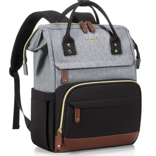 LOVEVOOK Laptop Backpack for Women, 15.6 Inch Work Business Backpacks Purse With Large Capacity, Waterproof Nurse Bag College Bookbag for School, Waterproof Casual Daypack for Travel
