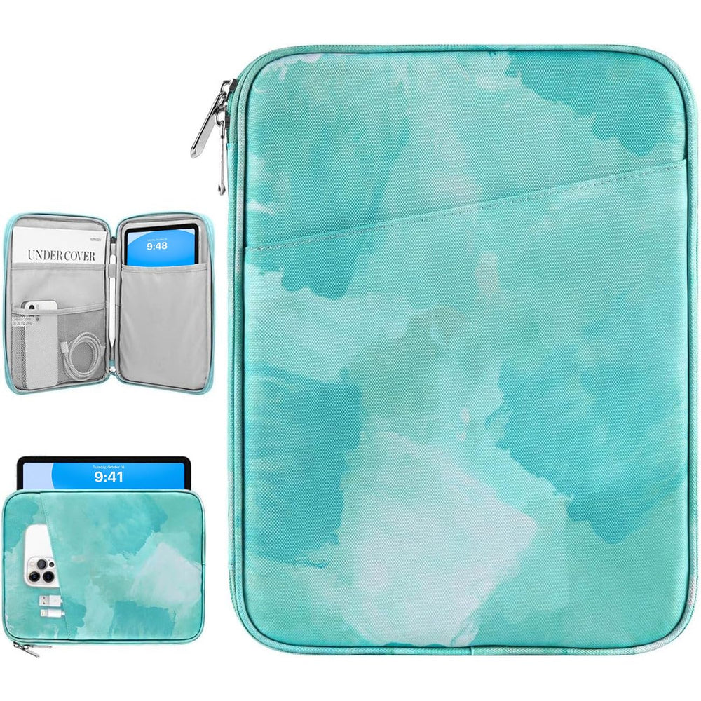 Dadanism 9-11" Tablet Sleeve Bag Carrying Case for iPad (A16) 11th Gen 11", iPad 10th Gen 10.9" Air 5/4, iPad Air M4/Pro 11", iPad 9/8/7th, Galaxy Tab A11+ Plus 11", Remarkable 2 10.3", Black