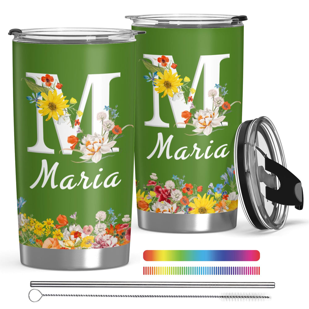 Personalized Tumbler with Photo Text Logo, Made in USA 20 oz Custom Stainless Steel Coffee Mug with Lid, Custom Cup Gift for Dad, Mom, Friends, gift for father's day