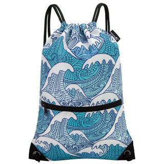 HOLYLUCK Drawstring Backpack Bag Sport Gym Sackpack