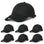 6 Pcs-a-black
