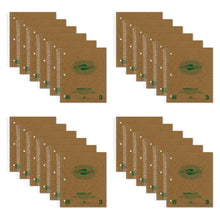 ROARING SPRING Environotes Recycled Spiral Notebook, College Ruled 1 Subject Notebook, 11" x 9", 80 Perforated Sheets, 20 lb Recycled Paper, Double Pocket, 3 Hole Punched, Made in USA
