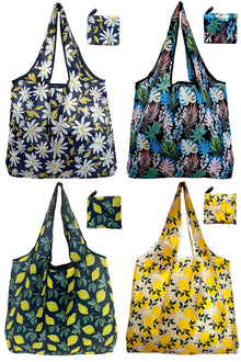 Reusable Grocery Bags, 6 Pack 50Lbs Foldable Fashion Washable Shopping Bags, Large Boho Tote Bags For Groceries, Bulk Market Cloth Storage Bags, Utility Aesthetic Personalized Gifts For Women