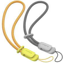 SURPHY 2 Pack Phone Lanyard for Cellphone Case, Phone Wrist Strap for Case, Cellphone Strap with 2-Color Braided, Charm Wrist Lanyard for Women and Men, Pink & Gray