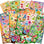36 dinosaur stickers