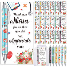 Marspark 30 Set Welcome Back to School Gifts Bulk Ballpoint Pens and Greeting Cards Set with Bags Twist Ties Composition First Day of School Gifts for Teacher Student Classroom Party Favors Supplies