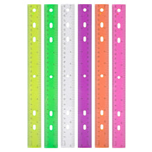Ruler 12 Inch,Kid Rulers for School,Rulers Bulk for Classroom 8 Pack