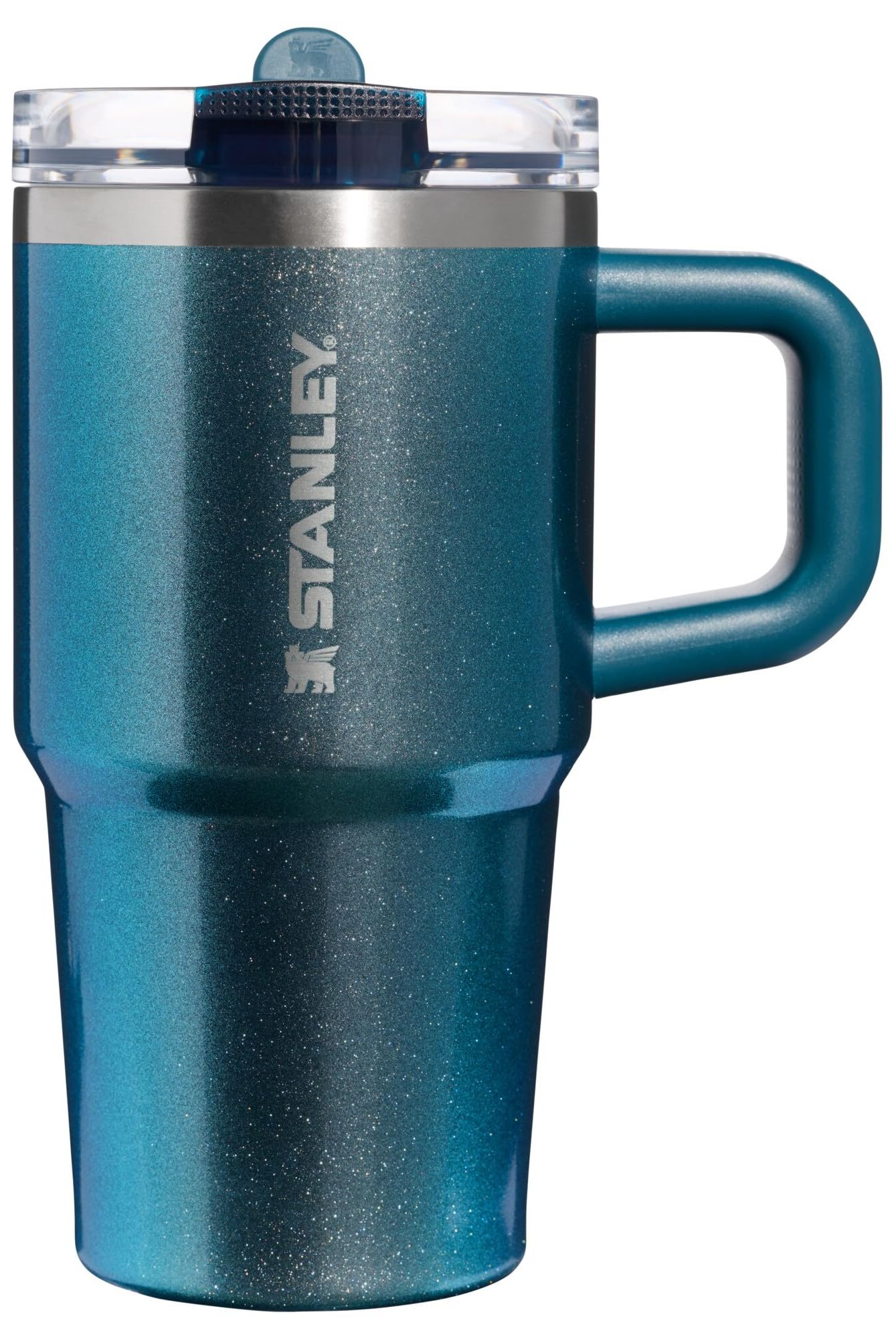 STANLEY Quencher ProTour Flip Straw Tumbler with Leakproof Lid 30 oz | Built-in Straw and Handle | Cup Holder Compatible for Travel | insulated Stainless Steel Cup | BPA-Free | Twilight VRT