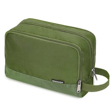 Toiletry Bag for Men Hanging Dopp Kit Water Resistant Shaving Bag Small Toiletry Bag for Traveling (Denim Grey)