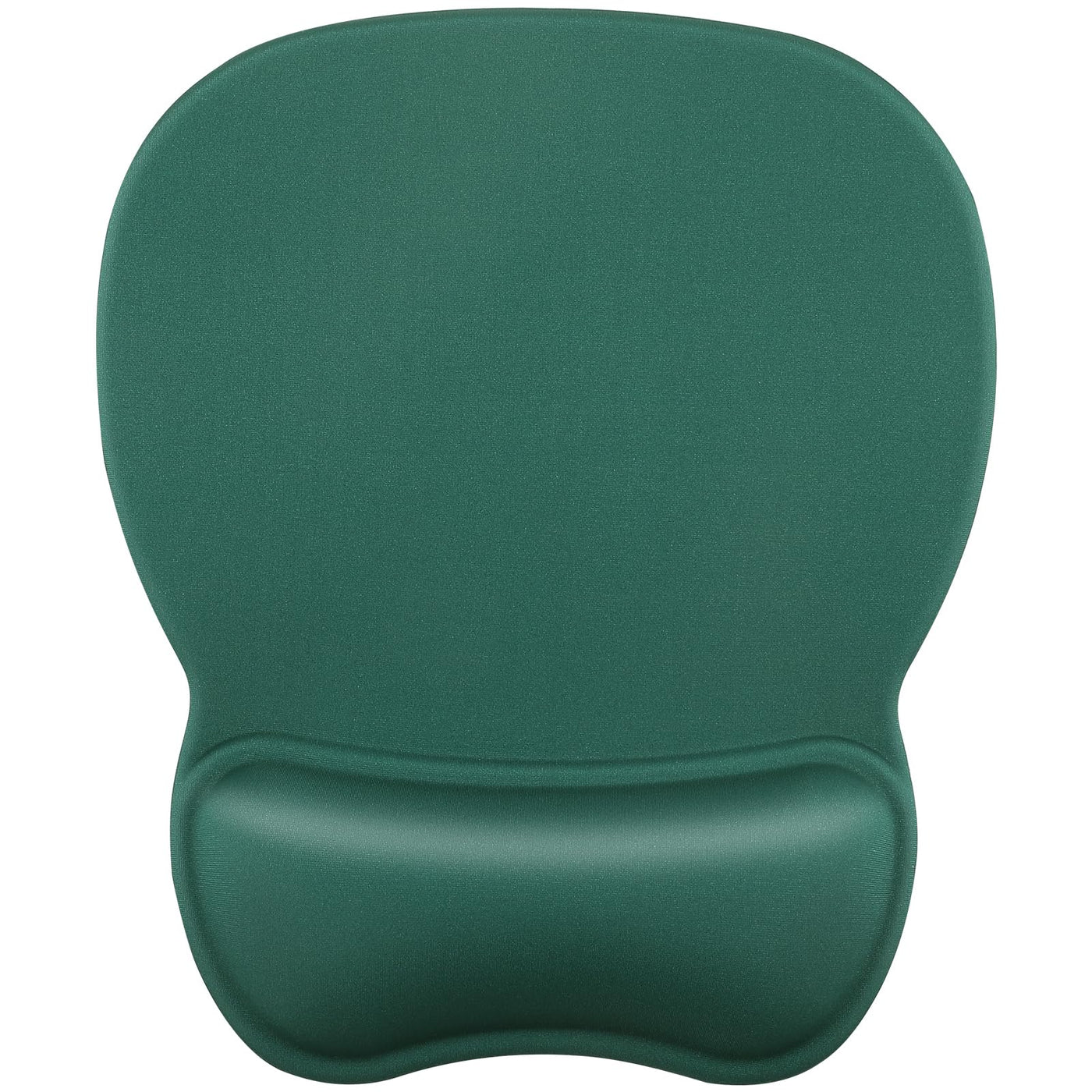 MROCO Ergonomic Mouse Pad with Gel Wrist Rest, 9.4 x 8.1 in, Black | Ergonomic Shape Design for Pain Relief, Cooling Feel Gel Cushioning for Wrist Comfort, Smooth Lycra Surface, Non-Slip PU Base