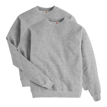 Hanes Men's Sweatshirt, EcoSmart Fleece Crewneck Sweatshirt, Big & Tall Available, 1 or 2-Pack