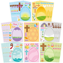 CY2SIDE Mothers Cross Stickers Sheet - 40PCS Make A Best Mom Cross Face Sticker with Heart Flower for Kid, DIY Religious Gift Craft Sticker Game Party Favor for Christian Sunday School Home Project
