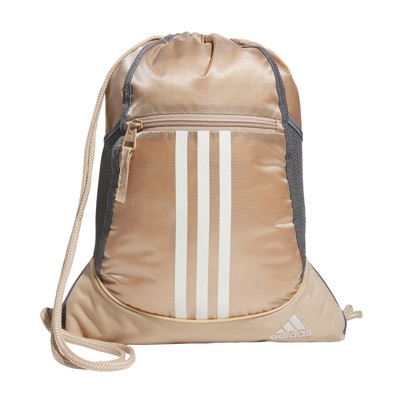 adidas Alliance Sackpack – Drawstring Backpack for Sports, Small Gym Bag