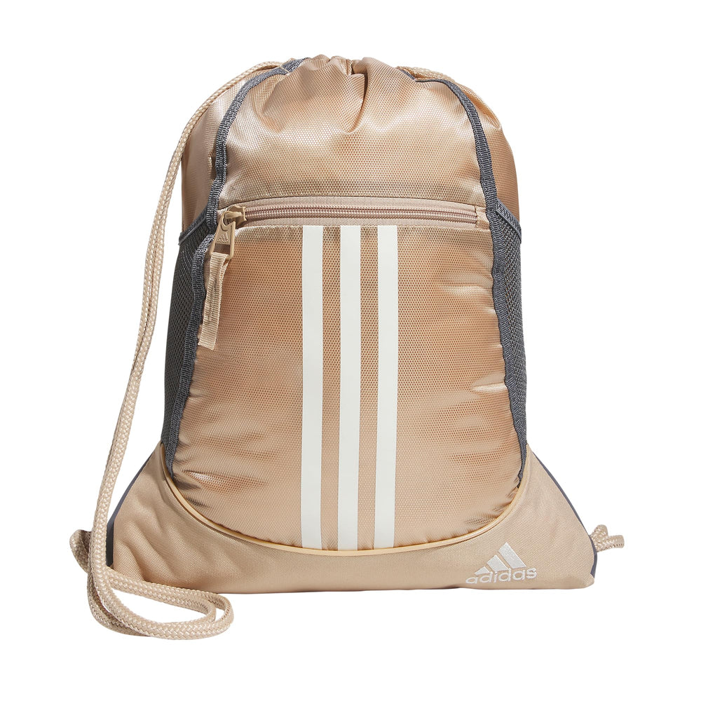 adidas Alliance Sackpack – Drawstring Backpack for Sports, Small Gym Bag
