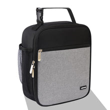 Lovoeo Lunch box Lunch bag for men women Insulated Lunchbox Lunch bags for Work Picnic Travel (Black)