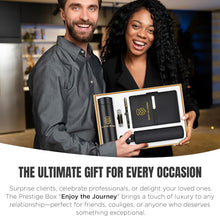 The Prestige Box Enjoy the Journey Premium Gift Box for Corporate Office Business Birthdays Anniversary Special Events Employee Appreciation Gifts Bulk Thank You Gifts for Men Women Dad Mom Uncle Work Gifts