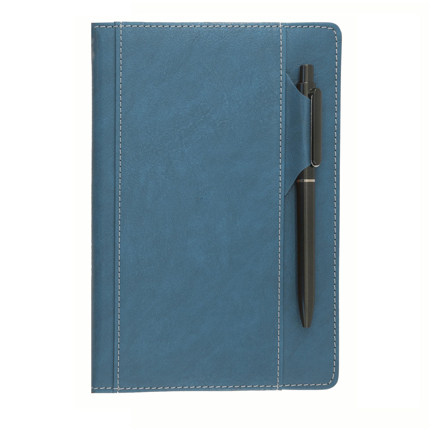 Premium Hardcover Executive Notebook with Pen and Pen Holder Clip, Card Pockets, 240 Pages, College Ruled, 80GSM, Leather Note Book for Work, Study, Diary and Other Scenarios, Suitable Journal for Both Men and Women