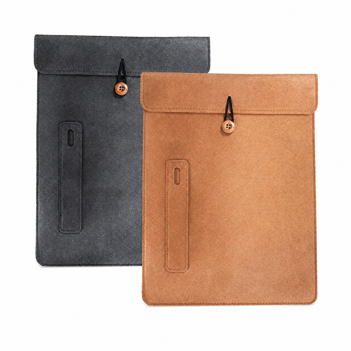 15" Felt Tablet Sleeve with Pen Holder