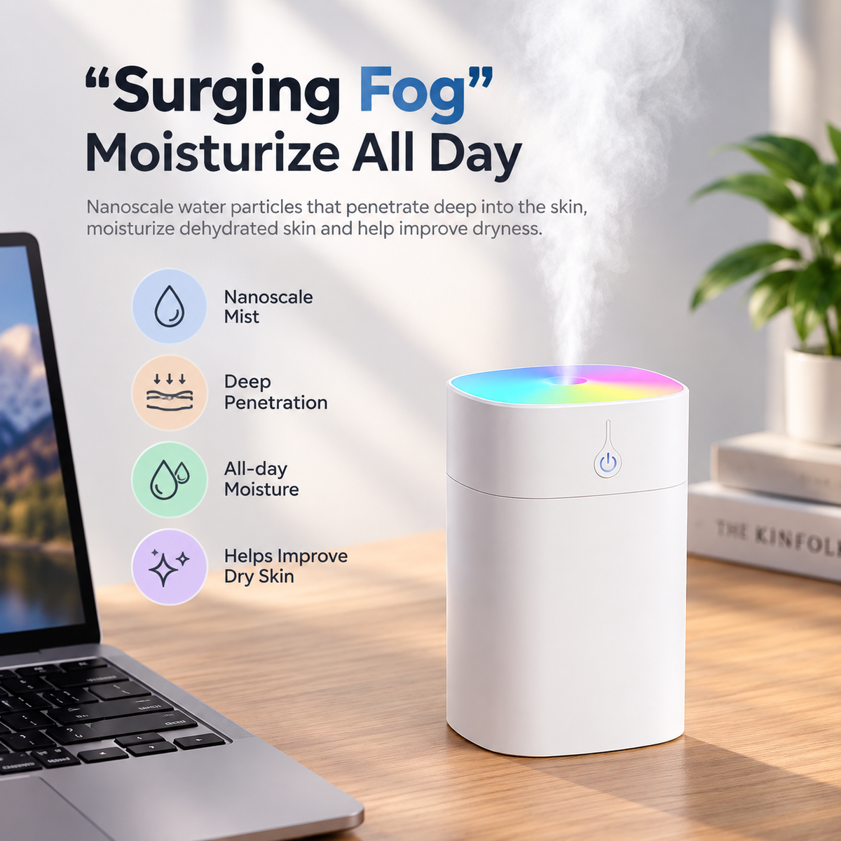 AuraMist 400ml Humidifier