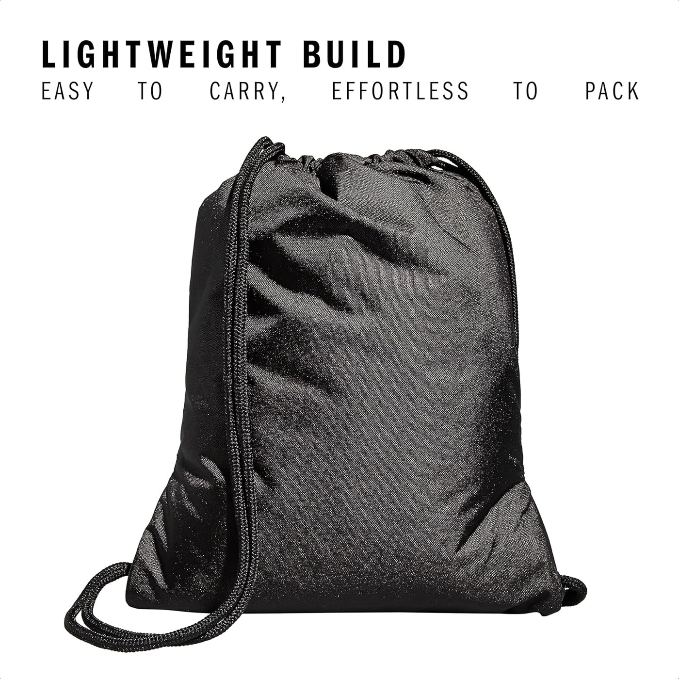 adidas Alliance Sackpack – Drawstring Backpack for Sports, Small Gym Bag
