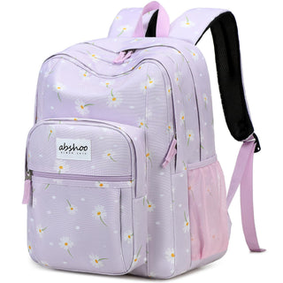 abshoo Classical Basic Womens Travel Backpack For College Men Water Resistant Bookbag (Black)