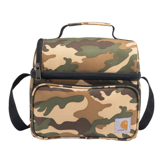 Carhartt Camping Cooler, Worksite Lunchbox, Soft Shell Lunch Bag for Construction Sites, Work and Everyday Use, Black