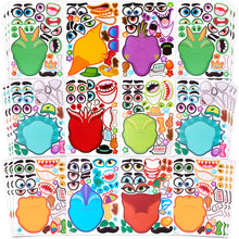 JOYIN 36 Sheets 9"x6" Make a face Stickers for Kids, Make Your Own Animal Stickers with Unicorn, Dinosaur, Sea and Safari Animals, Crafts Birthday Party Favors, Goodie Bags Classroom Activities