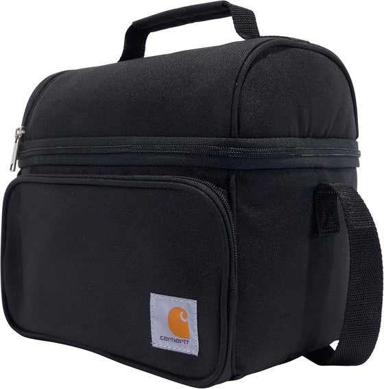 Carhartt Camping Cooler, Worksite Lunchbox, Soft Shell Lunch Bag for Construction Sites, Work and Everyday Use, Black - hover image
