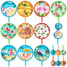 R HORSE 50Pcs Christian Church Folding Fan, Religious Flower Collapsible Handheld Hand Fan for Church Service, Christian Festival Decor Wedding Home Decoration Party Favors Summer Gift for Women Girl