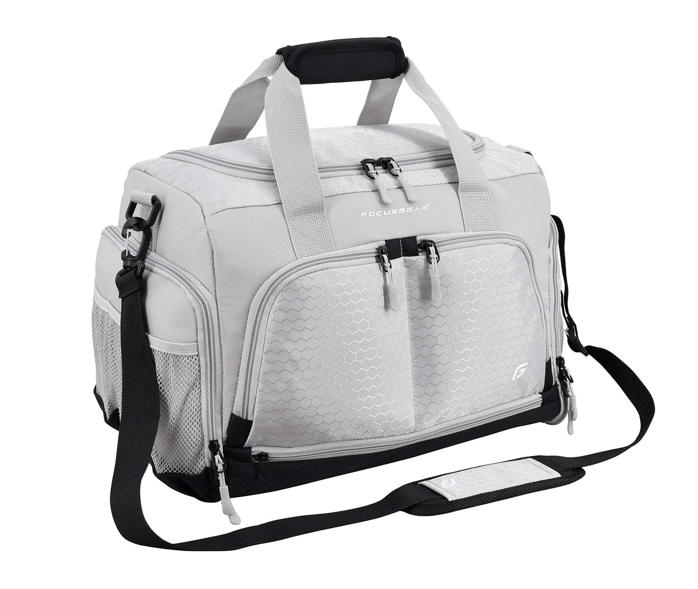 Ultimate Gym Bag 2.0: The Durable Crowdsource Designed Duffel Bag with 10 Optimal Compartments Including Water Resistant Pouch