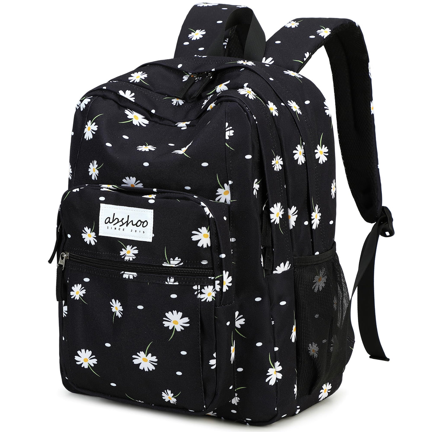 abshoo Classical Basic Womens Travel Backpack For College Men Water Resistant Bookbag (Black)