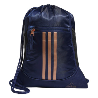 adidas Alliance Sackpack – Drawstring Backpack for Sports, Small Gym Bag