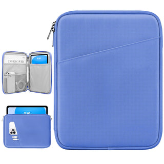 Dadanism 9-11" Tablet Sleeve Bag Carrying Case for iPad (A16) 11th Gen 11", iPad 10th Gen 10.9" Air 5/4, iPad Air M4/Pro 11", iPad 9/8/7th, Galaxy Tab A11+ Plus 11", Remarkable 2 10.3", Black