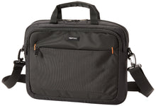 Amazon Basics 15.6 in Laptop Bag with Shoulder Strap and Handle, Large Capacity, Spacious Compartments, Black