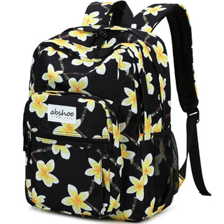 abshoo Classical Basic Womens Travel Backpack For College Men Water Resistant Bookbag (Black)