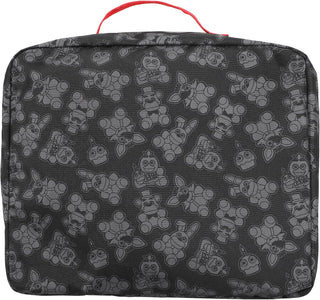 Bioworld Five Nights At Freddy's 3-Piece Neck Pillow Packing Cube & Luggage Tag Travel Set