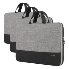 Ytonet Laptop Case, 15.6 inch TSA Laptop Sleeve Computer Bag Water Resistant Computer Case Carrying Cover Compatible for Lenovo, HP, Dell, Asus Notebook, Gifts for Men Women, Grey