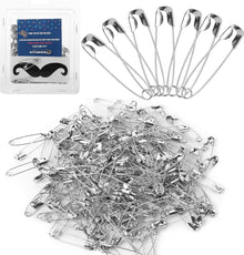 Mr. Pen- Safety Pins, 1.1 Inch, 200 Pack, Nickel Plated Steel, Rust Resistant, Bulk Small Safety Pins for Clothes, Crafts, Pinning, Sewing, Art