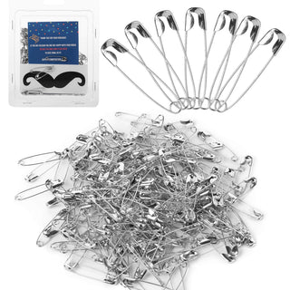 Mr. Pen- Safety Pins, 1.1 Inch, 200 Pack, Nickel Plated Steel, Rust Resistant, Bulk Small Safety Pins for Clothes, Crafts, Pinning, Sewing, Art
