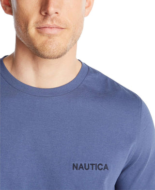 Nautica Short Sleeve Solid Crew Neck T-shirt Shirt