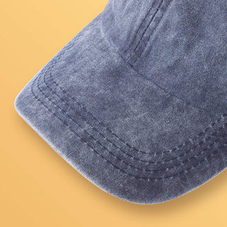 MEINICY 3 Packs Washed-Cotton Plain Baseball Cap, Vintage Adjustable Dad Hats Gift for Men/Women,Unstructured