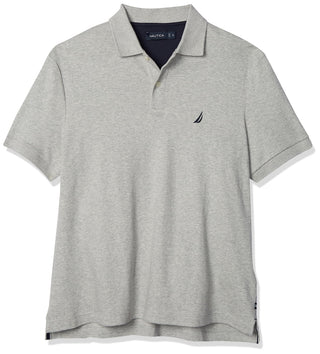 Nautica Men's Classic Fit Short Sleeve Dual Tipped Collar Polo Shirt