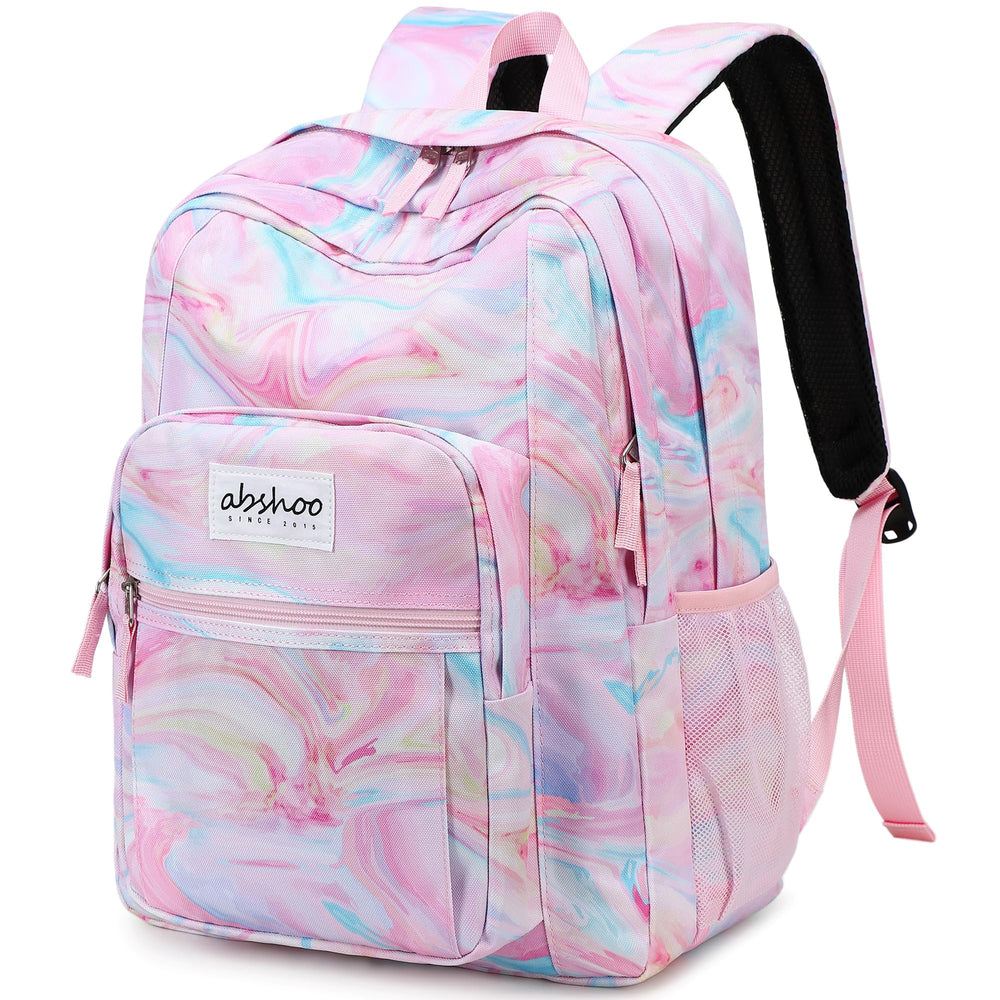 abshoo Classical Basic Womens Travel Backpack For College Men Water Resistant Bookbag (Black)
