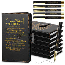 Marspark 10 Set Differen Marker Employee Appreciation Gift Inspirational A5 Leather Notepad with Motivational Pen Thank You Gift for Men Women Cna Nurse Volunteer Staff Team Office Teacher Fathers Day