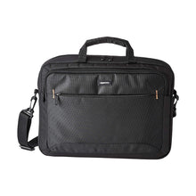 Amazon Basics 15.6 in Laptop Bag with Shoulder Strap and Handle, Large Capacity, Spacious Compartments, Black