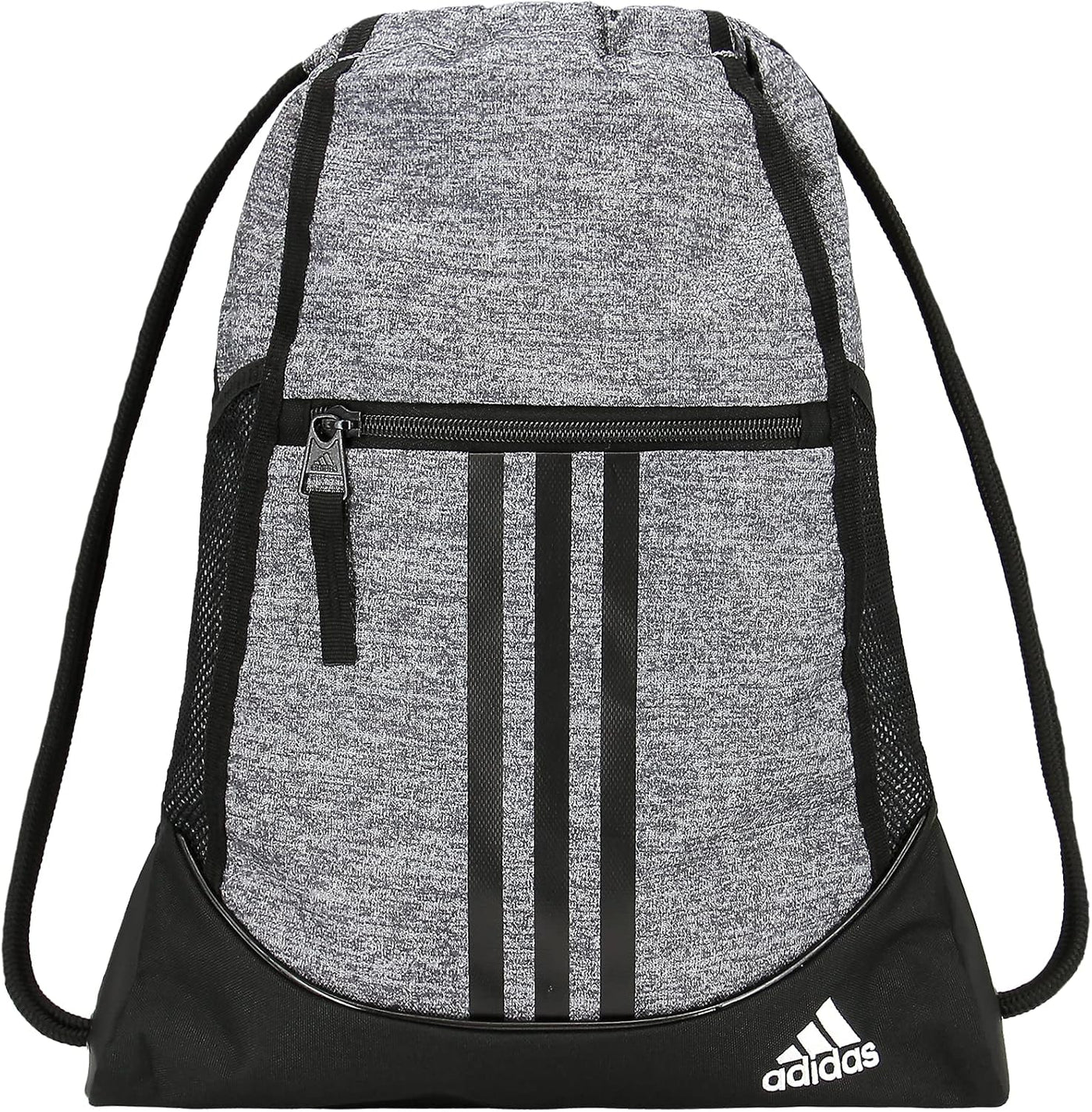 adidas Alliance Sackpack – Drawstring Backpack for Sports, Small Gym Bag