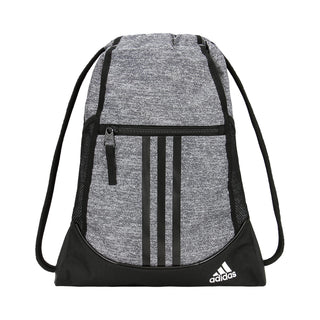 adidas Alliance Sackpack – Drawstring Backpack for Sports, Small Gym Bag