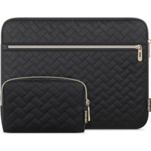 DOMISO 15.6 inch Laptop Sleeve for MacBook Air M3 15 inch Laptop Case 15.6 inch Compatible with MacBook Air 15 inch Plus 15 MacBook Pro Protective Computer Sleeve 15 inch with Small Case,Black